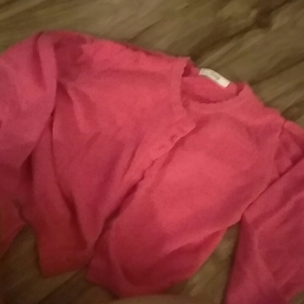 Pink sweater